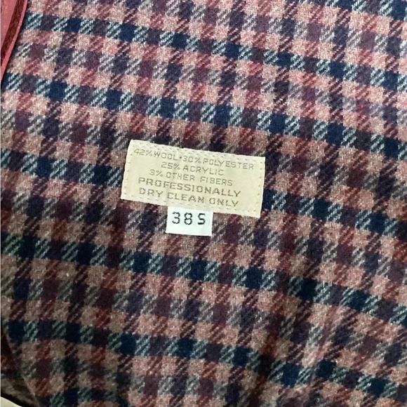 Vintage Men’s Hart Schaffer & Marx Overcoat Size 38S Removable Flannel Lining - Picture 4 of 6